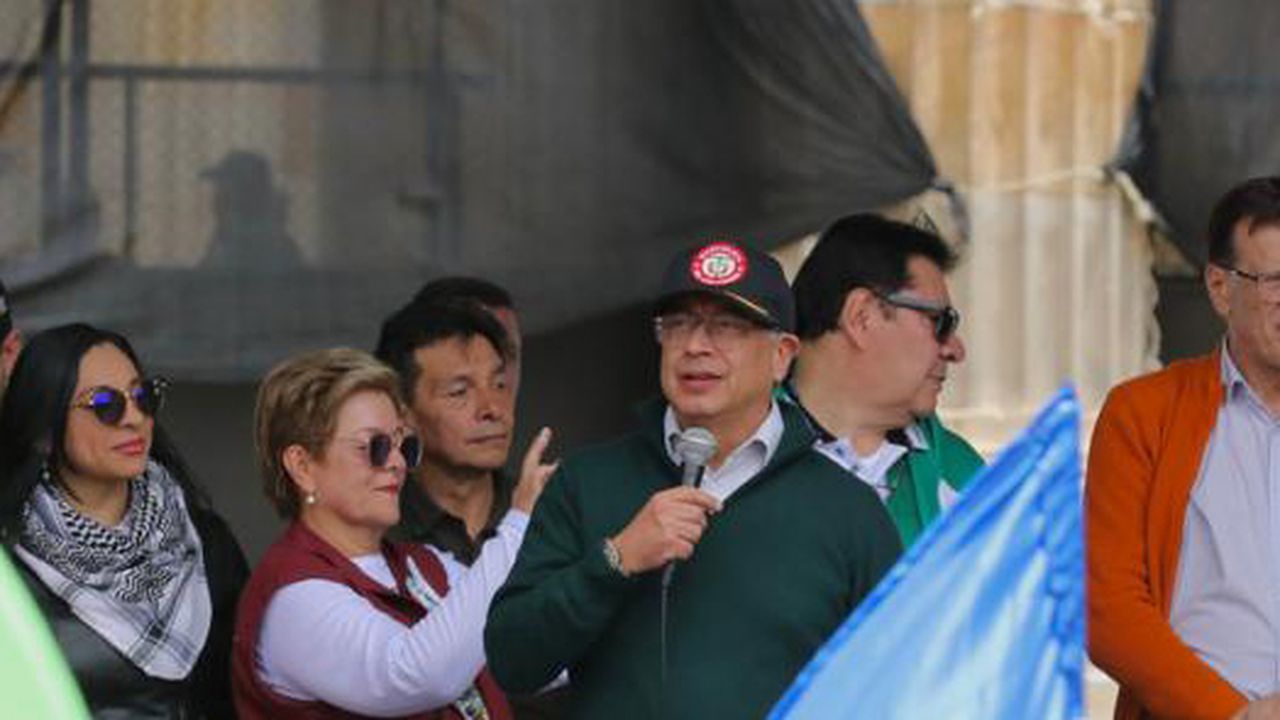 What national agreement to expect if Petro described the April 21 march as “death”?