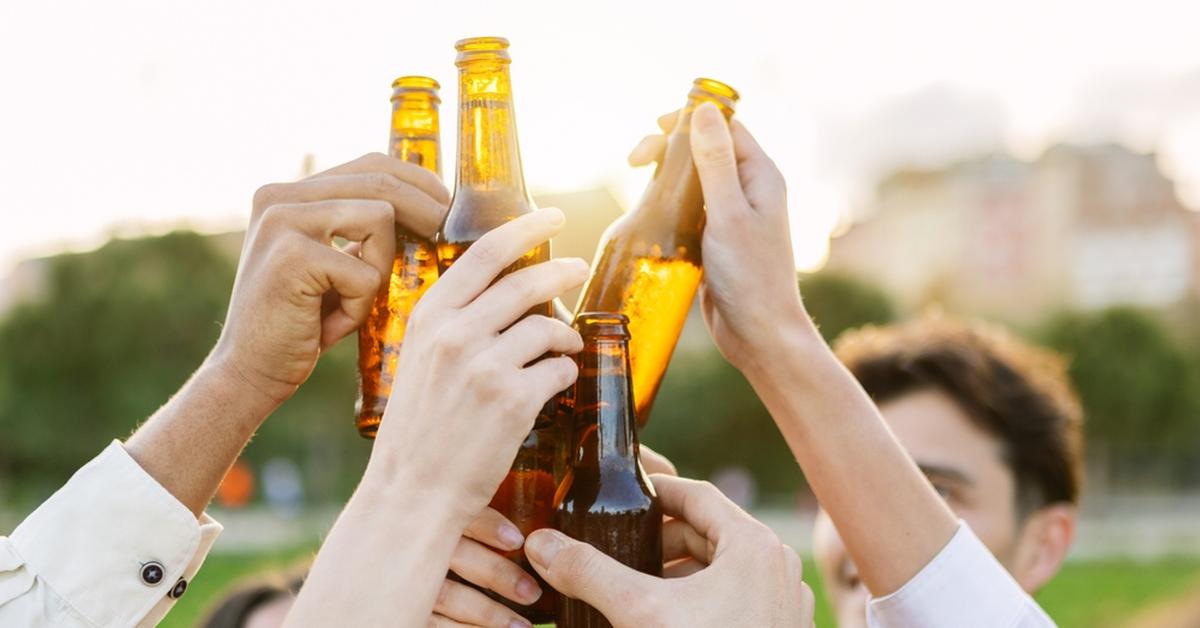 Beer sales narrowly escaped decline. One product helped