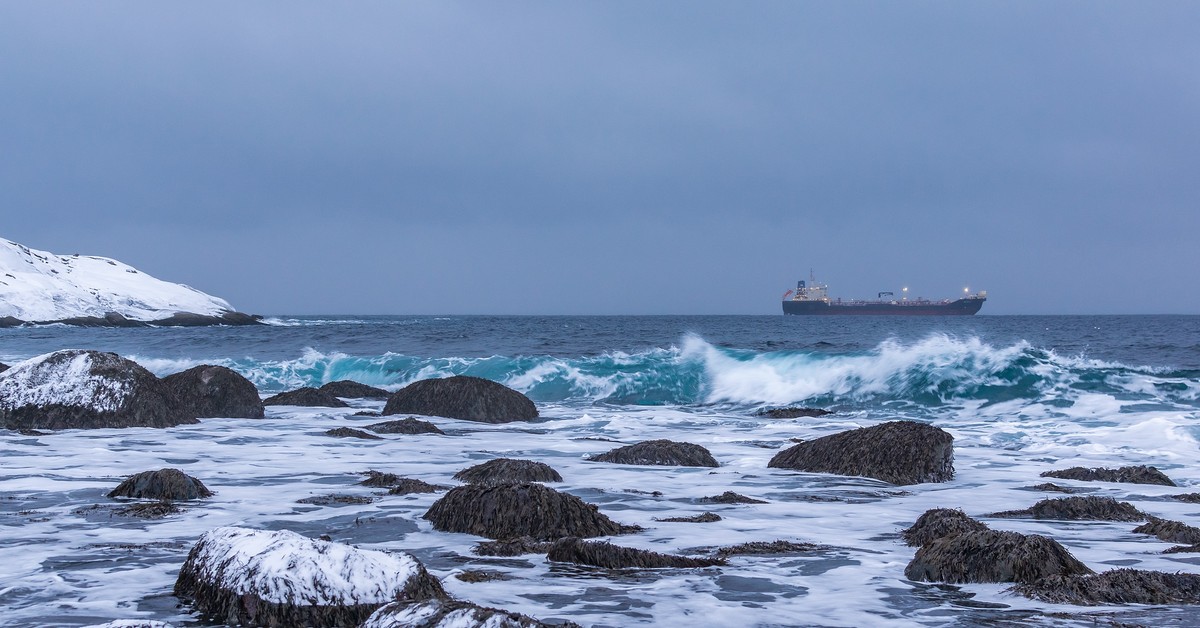 Russian tankers in the Arctic Sea. Fuels extracted in Siberia flow widely to Asia