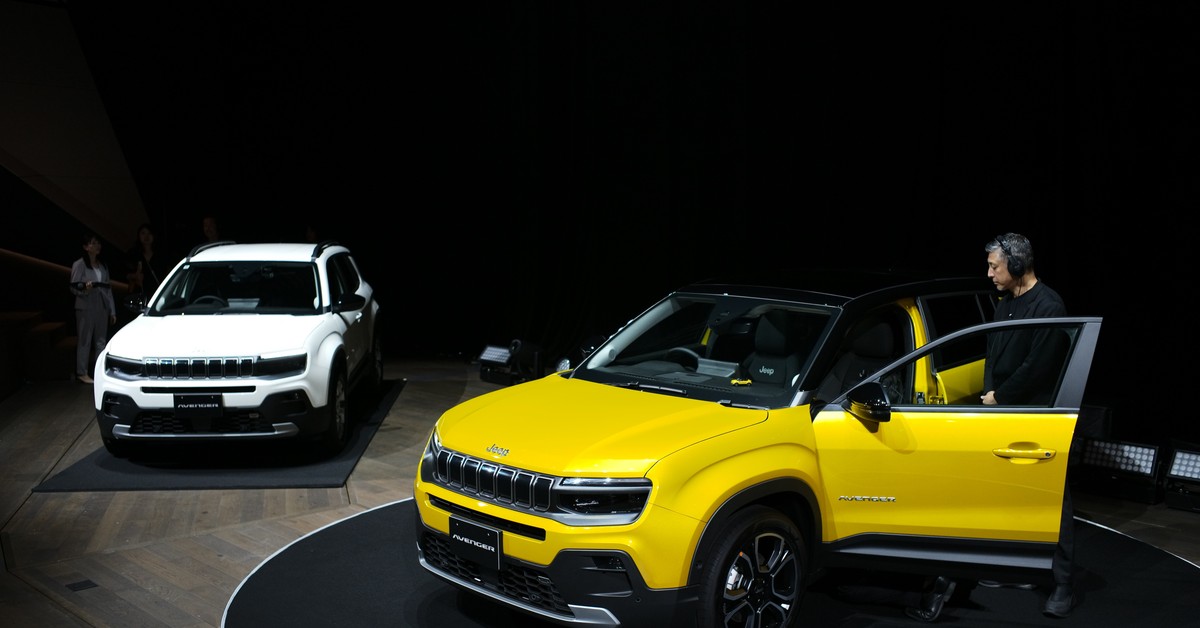 Stellantis is trying its hand at the Japanese market. The all-electric Jeep Avenger debuts in Tokyo