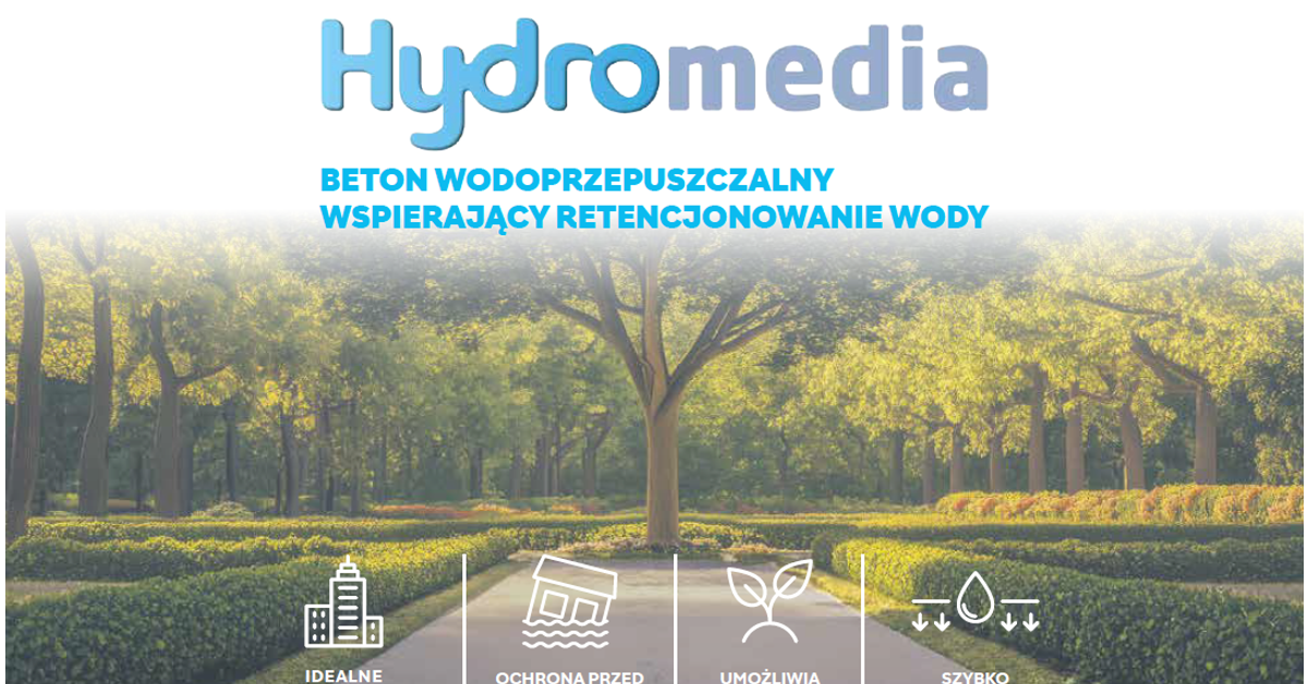 Hydromedia – a way to deal with concrete