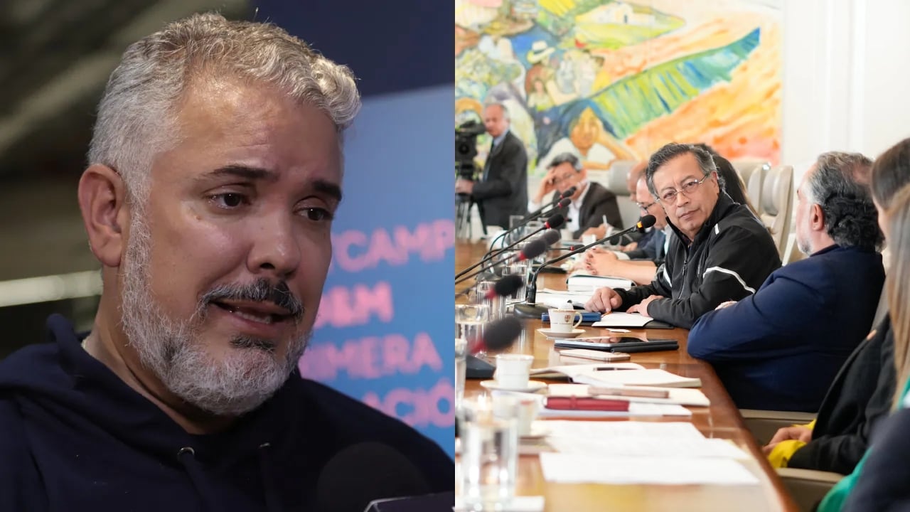 Iván Duque leaves against the Councils of Ministers of Petro for his "bad mood": "It's sad to see them throwing knife"