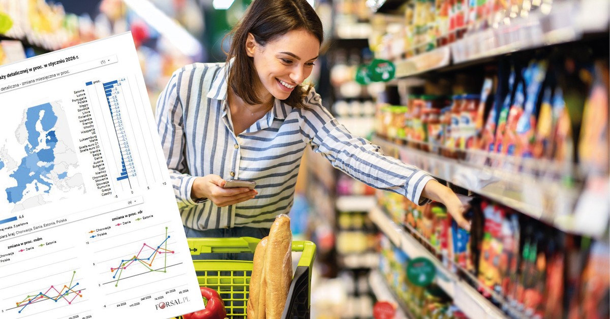 Retail sales in Poland. Europe may feel ashamed